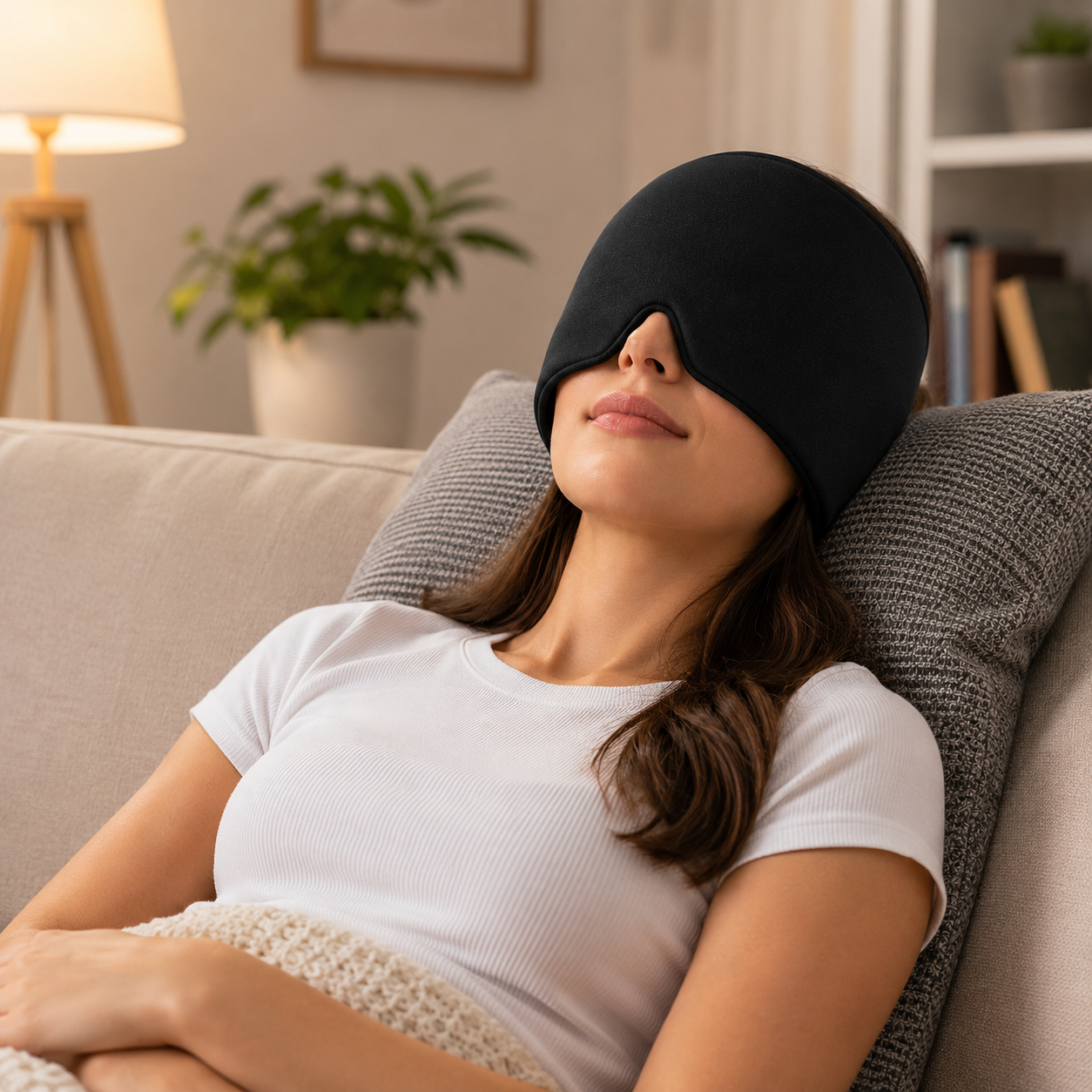 Migraine Relief Cap – Hot & Cold Gel Headache Wrap
