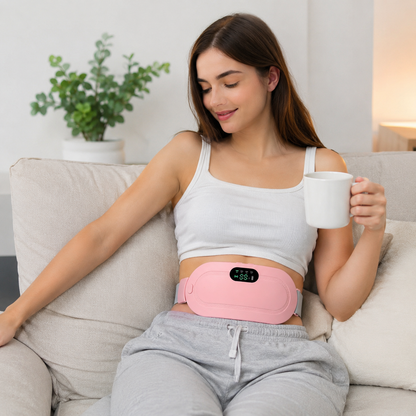 Cordless Heating Pad for Menstrual Cramps & Period Pain Relief