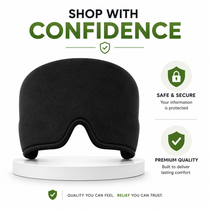 Migraine Relief Cap – Hot & Cold Gel Headache Wrap
