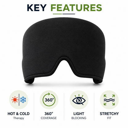 Migraine Relief Cap – Hot & Cold Gel Headache Wrap