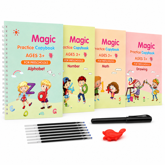 Magic Practice Copybook for Kids | Handwriting Learning Set
