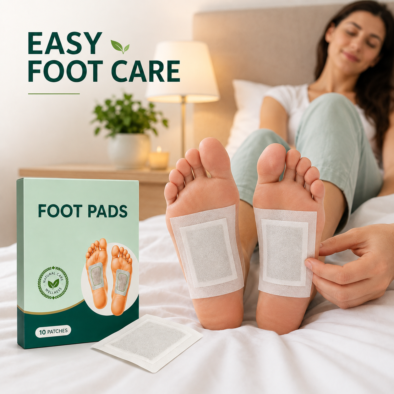 Herbal Foot Pads – Overnight Relaxation & Foot Wellness Care