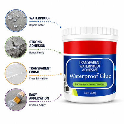 Transparent Waterproof Sealant – Leak & Crack Protection