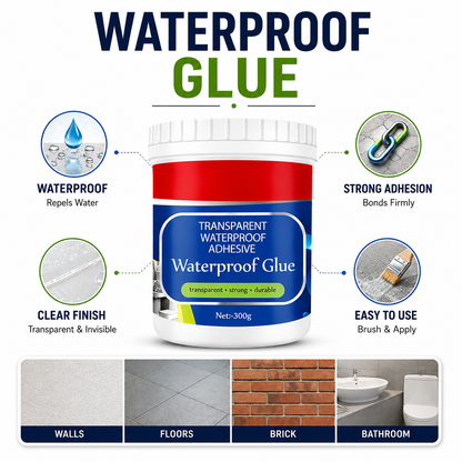 Transparent Waterproof Sealant – Leak & Crack Protection