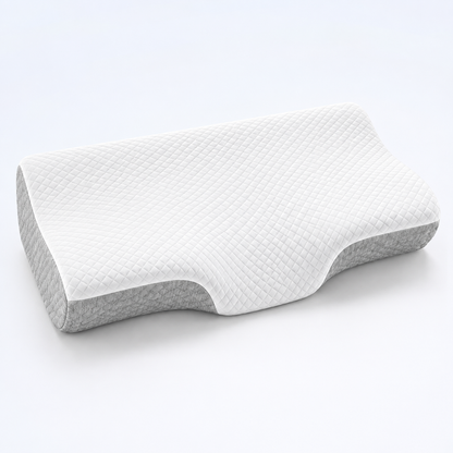 Orthopedic Neck Pillow for Pain Relief | Memory Foam Cervical Pillow for Better Sleep
