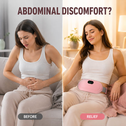 Cordless Heating Pad for Menstrual Cramps & Period Pain Relief